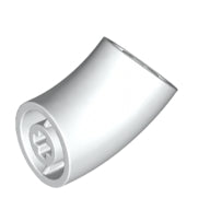 Plaatje in Gallery viewer laden, LEGO® los onderdeel Steen Rond in kleur Wit 65473