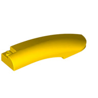 LEGO® los onderdeel Wig in kleur Geel 77182