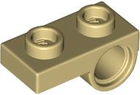 LEGO® los onderdeel Plaat Aangepast in kleur Geelbruin 18677