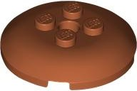 LEGO® los onderdeel Steen Rond in kleur Donker Oranje 65138