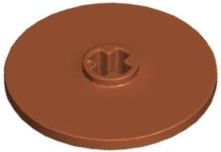LEGO® los onderdeel Technische Schijf Donker Oranje 2723