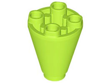 Plaatje in Gallery viewer laden, LEGO® los onderdeel Kegel in kleur Limoen 49309