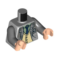 LEGO® Lijf met Motief Licht Blauwachtig Grijs 973pb4798c01