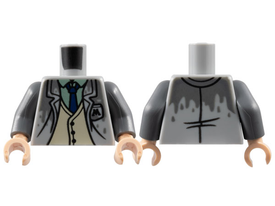 LEGO® Lijf met Motief Licht Blauwachtig Grijs 973pb4798c01