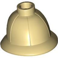 LEGO® los onderdeel Hoofddeksels in kleur Geelbruin 30172