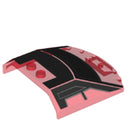 LEGO® Voorruit met Motief Doorzichtig Rood 65633pb11