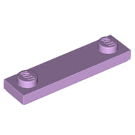 LEGO® los onderdeel Plaat Aangepast in kleur Lavendel 41740