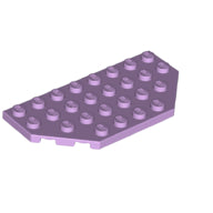 LEGO® los onderdeel Wig Plaat in kleur Lavendel 68297