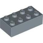 LEGO® los onderdeel Steen in kleur Zandblauw 3001