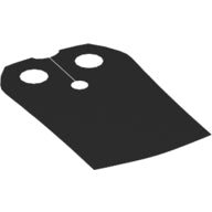 LEGO® los onderdeel Lijf Accessoire in kleur Zwart 65384