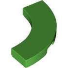 LEGO® los onderdeel Tegel Rond in kleur Fel Groen 79393