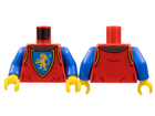LEGO® los onderdeel Lijf met Motief Rood 973pb4840c01