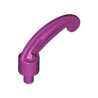 LEGO® los onderdeel Hoofddeksel Accessoire Magenta 4502a