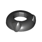 LEGO® los onderdeel Hoofddeksels in kleur Zwart 25264