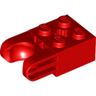 Plaatje in Gallery viewer laden, LEGO® los onderdeel Technische Steen in kleur Rood 67696