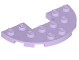LEGO® los onderdeel Plaat Rond in kleur Lavendel 18646