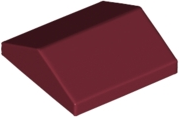 LEGO® los onderdeel Dakpan Algemeen in kleur Donkerrood 3300