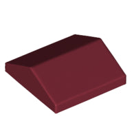 LEGO® los onderdeel Dakpan Algemeen in kleur Donkerrood 3300