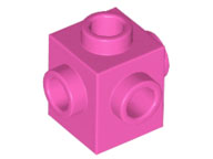 LEGO® los onderdeel Steen Aangepast Donker Roze 4733