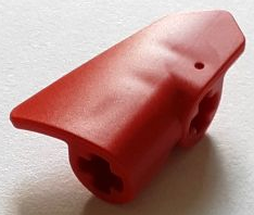 LEGO® los onderdeel Technisch Paneel in kleur Rood 2387