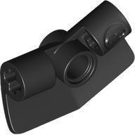 LEGO® los onderdeel Technisch Paneel in kleur Zwart 2457