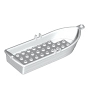 Plaatje in Gallery viewer laden, LEGO® los onderdeel Boot in kleur Wit 21301