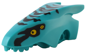LEGO® Dier Onderdelen met Motief Donker Turkoois 1584pb01