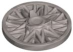 LEGO® los onderdeel Wiel Accessoire Metallisch Zilver 1872