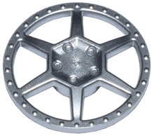 Plaatje in Gallery viewer laden, LEGO® los onderdeel Wiel Accessoire Metallisch Zilver 1900