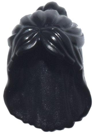 LEGO® los onderdeel Haar in kleur Zwart 2633