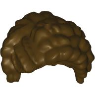 LEGO® los onderdeel Haar in kleur Donker Bruin 2644