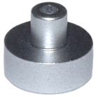 LEGO® los onderdeel Tegel Rond Metallisch Zilver 20482