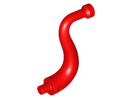 LEGO® los onderdeel Dier Onderdelen in kleur Rood 80497