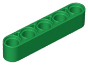 Plaatje in Gallery viewer laden, LEGO® los onderdeel Technische Hefbalk in kleur Groen 32316