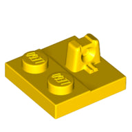 LEGO® los onderdeel Scharnier in kleur Geel 92582