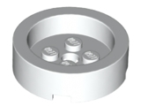 LEGO® los onderdeel Steen Rond in kleur Wit 68325