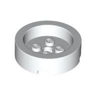 LEGO® los onderdeel Steen Rond in kleur Wit 68325