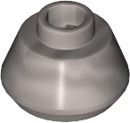 Plaatje in Gallery viewer laden, LEGO® los onderdeel Kegel in kleur Metallisch Zilver 33492