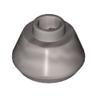 LEGO® los onderdeel Kegel in kleur Metallisch Zilver 33492