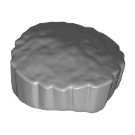 LEGO® los onderdeel Haar Licht Blauwachtig Grijs 25379