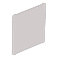 LEGO® Venster, Ruit en Luik Doorzichtig Zwart 51266