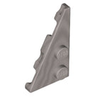 LEGO® los onderdeel Wig Plaat Metallisch Zilver 65429