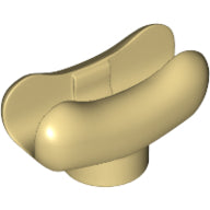 LEGO® los onderdeel Eten & Drinken in kleur Geelbruin 25386