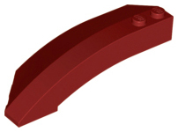 LEGO® los onderdeel Wig in kleur Donkerrood 41749