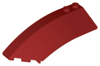 LEGO® los onderdeel Wig in kleur Donkerrood 41750