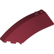 Plaatje in Gallery viewer laden, LEGO® los onderdeel Wig in kleur Donkerrood 41750