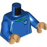 LEGO® los onderdeel Lijf met Motief Blauw 973pb4962c04