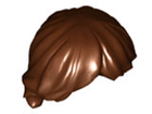 LEGO® los onderdeel Haar in kleur Roodachtig Bruin 92746