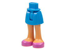 Plaatje in Gallery viewer laden, LEGO® los onderdeel Benen Donker Azuurblauw 35216ac00pb006