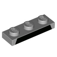 Plaatje in Gallery viewer laden, LEGO® Plaat met Motief Licht Blauwachtig Grijs 3623pb023